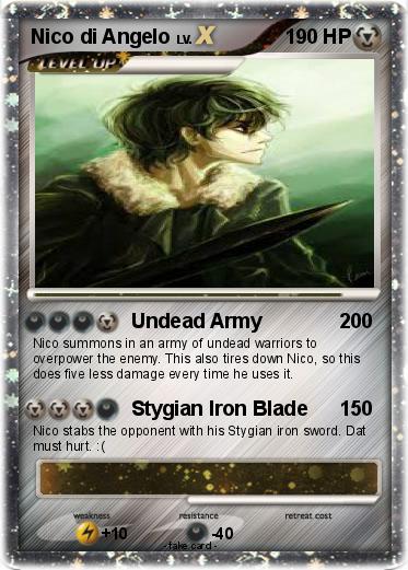 Pokemon Nico di Angelo