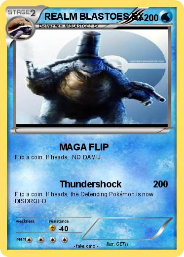 Pokemon REALM BLASTOES EX