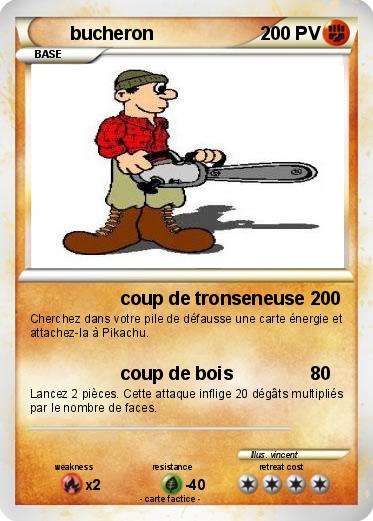 Pokemon bucheron