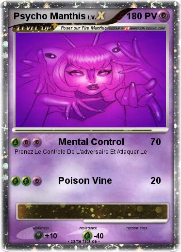 Pokemon Psycho Manthis