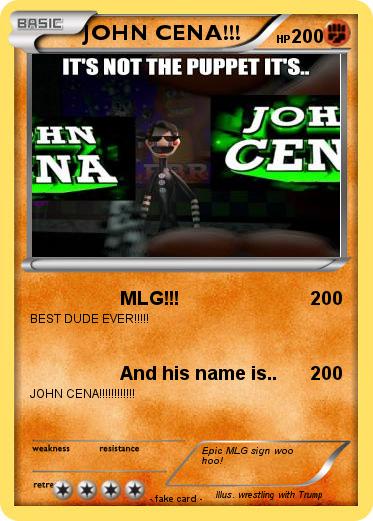 Pokemon JOHN CENA!!!