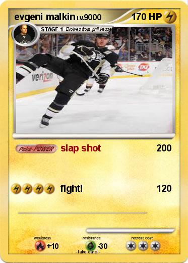 Pokemon evgeni malkin