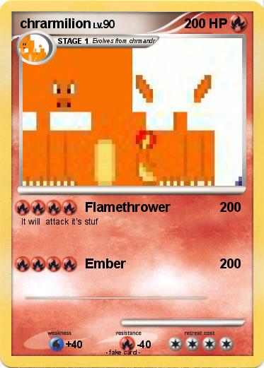 Pokemon chrarmilion