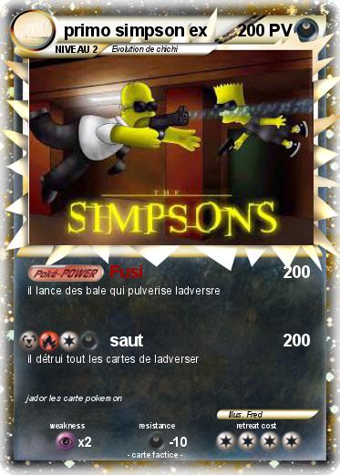 Pokemon primo simpson ex