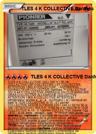 Pokemon TLES 4 K COLLECTIVE Danfoss ™