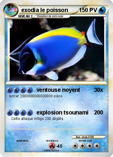 Pokemon exodia le poisson