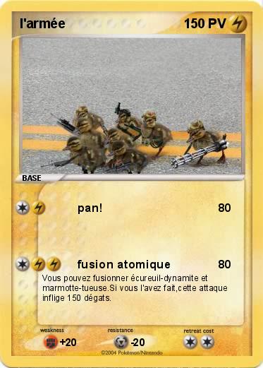 Pokemon l'armée