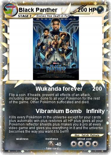 Pokemon Black Panther