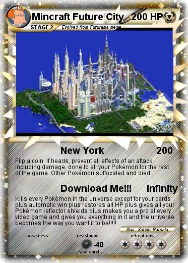 Pokemon Mincraft Future City