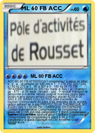 Pokemon ML 60 FB ACC