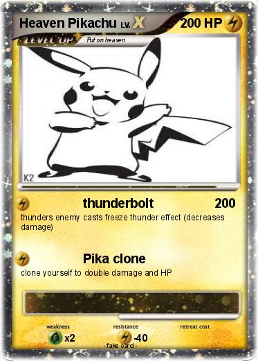 Pokemon Heaven Pikachu