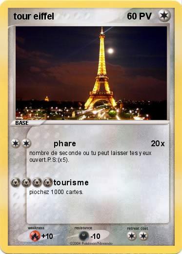 Pokemon tour eiffel