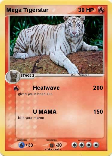 Pokemon Mega Tigerstar