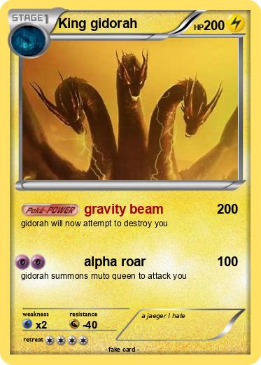 Pokemon King gidorah
