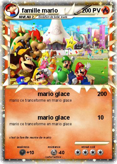 Pokemon famille mario