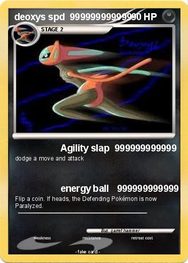 Pokemon deoxys spd  999999999999