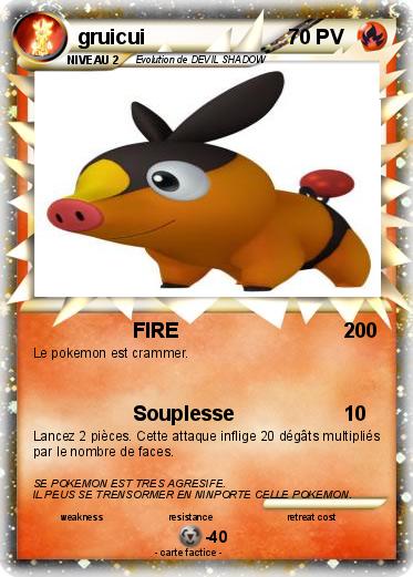 Pokemon gruicui