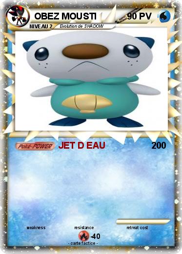 Pokemon OBEZ MOUSTI
