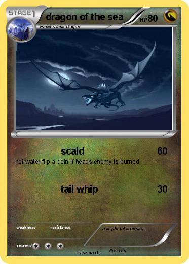 Pokemon dragon of the sea