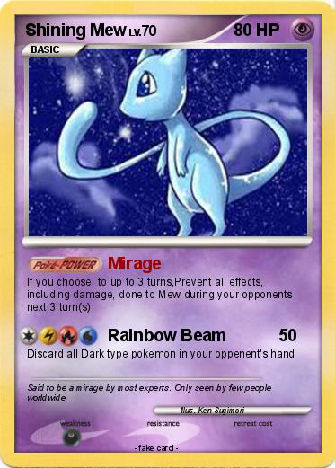 Pokemon Shining Mew