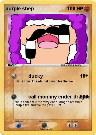 Pokemon purple shep