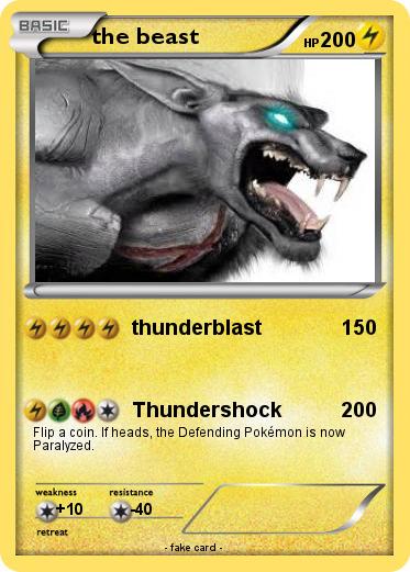 Pokemon the beast