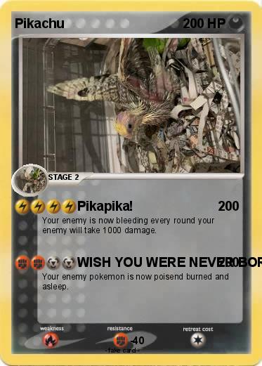Pokemon Pikachu