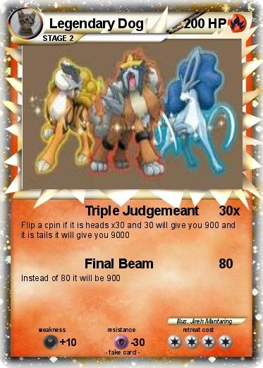 Pokemon Legendary Dog