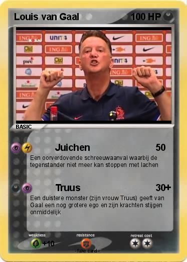 Pokemon Louis van Gaal