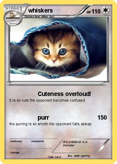 Pokemon whiskers