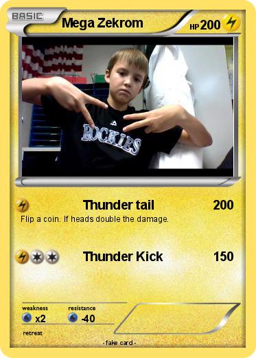 Pokemon Mega Zekrom