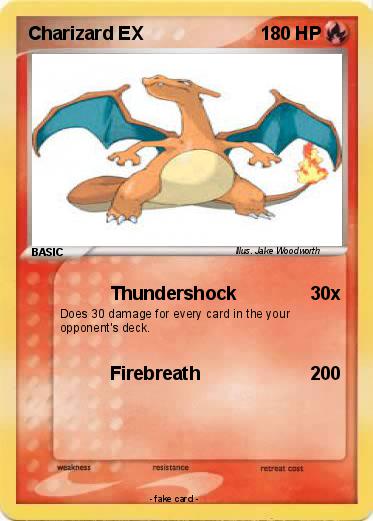 Pokemon Charizard EX