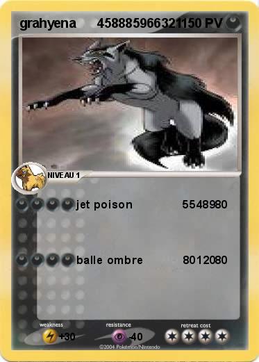 Pokemon grahyena      458885966321