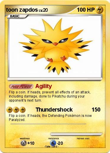Pokemon toon zapdos