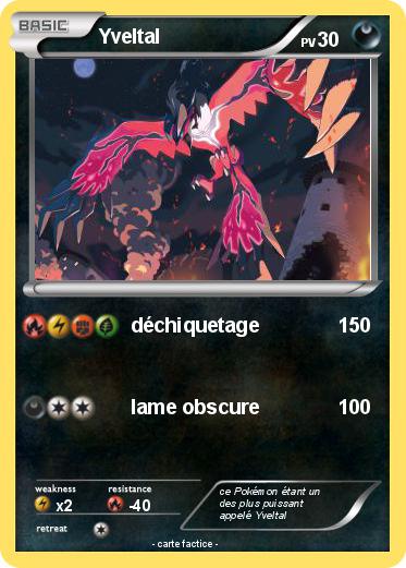 Pokemon Yveltal