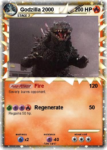 Pokemon Godzilla 2000