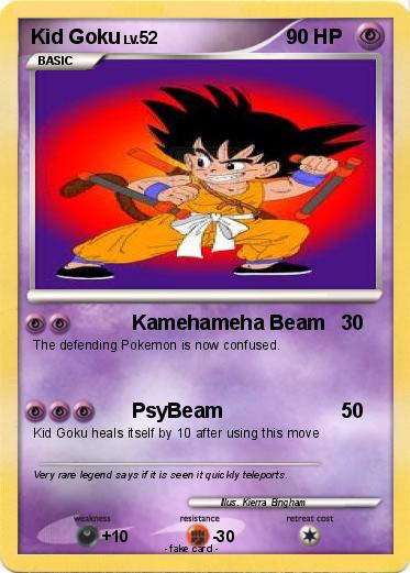 Pokemon Kid Goku