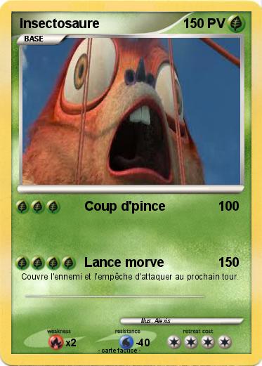 Pokemon Insectosaure