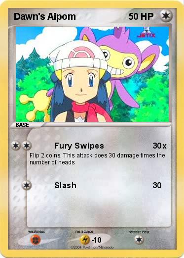 Pokemon Dawn's Aipom