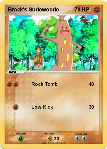 Pokemon Brock's Sudowoodo