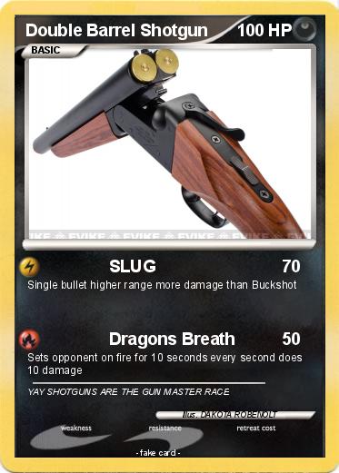 Pokemon Double Barrel Shotgun