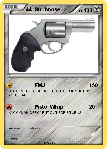 Pokemon 44. Snubnose