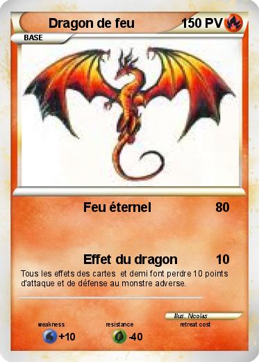 Pokemon Dragon de feu