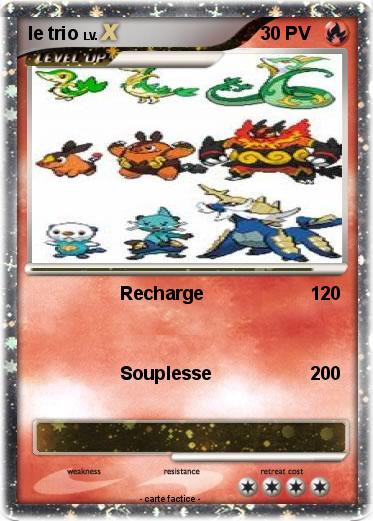 Pokemon le trio