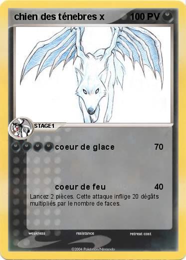 Pokemon chien des ténebres x