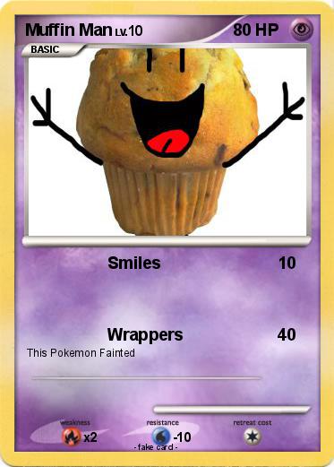 Pokemon Muffin Man