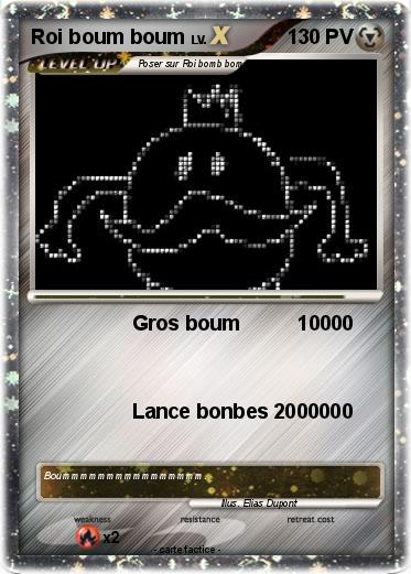 Pokemon Roi boum boum