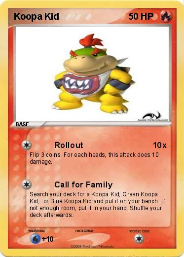 Pokemon Koopa Kid