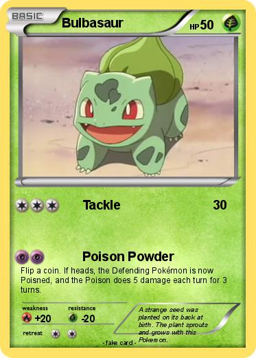 Pokemon Bulbasaur