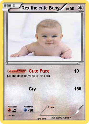 Pokemon Rex the cute Baby
